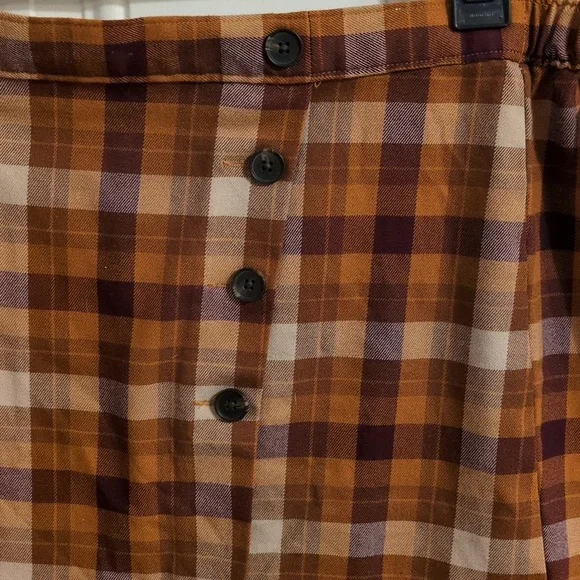 so full girls size 17 plaid mini - Picture 2 of 13